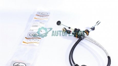 Трос кулисы Ford Connect 04-13 (1240+1150) LINEX 15.44.07