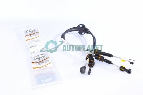 Трос кулисы Ford Connect 02-04 (1250+1155) LINEX 15.44.15