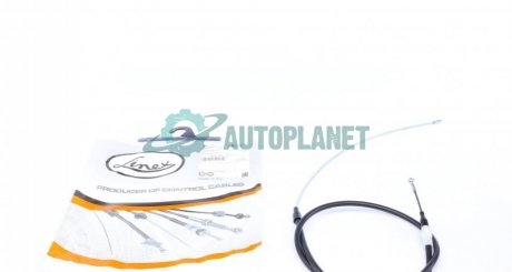 Трос ручника (задний) Audi A1/VW Polo/Seat Ibiza 08- (1642/1044mm) LINEX 38.01.14
