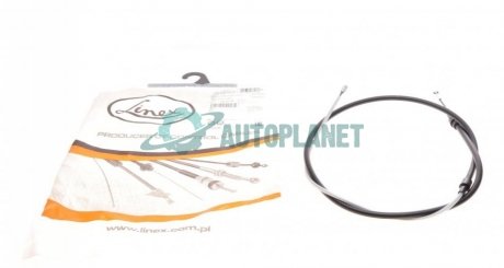 Трос ручника (задний) Skoda Fabia/VW Polo 05-14 (1645/1043mm) LINEX 39.01.14