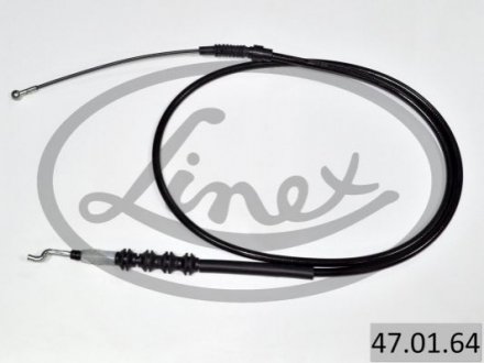 Трос ручника (задний) VW T5 04- (2015/1648mm) (длинная база) LINEX 47.01.64