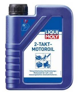 LM 1л 2-TAKT MOTOROIL масло мотор. 2-х такт. півс. універсальне (API-TC) LIQUI MOLY 1052