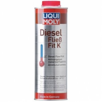 Присадка в дизельне паливо (Антигель) концентрат Diesel Fliess-Fit K (1L) (1:1000) LIQUI MOLY 1878 (фото 1)