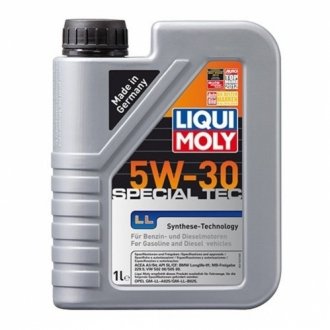 Моторное масло Special Tec LL 5W-30, 1л LIQUI MOLY 2447 (фото 1)