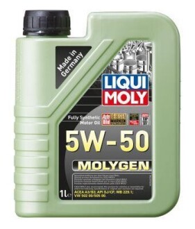 Олива моторна Molygen 5W-50 1л LIQUI MOLY 2542