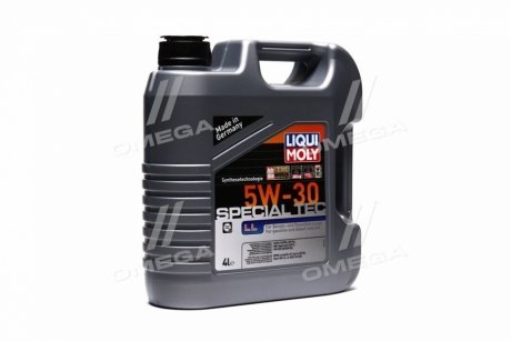 Моторное масло Special Tec LL 5W-30, 4л LIQUI MOLY 7654 (фото 1)