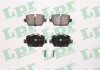 ДИСКОВІ КОЛОДКИ LPR 05P1249 (фото 1)