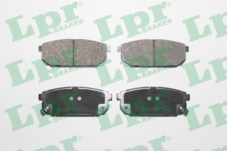 Фото колодки тормозные LPR 05P1370 Колодки тормозные LPR 05P1370