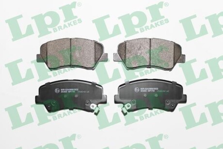 ДИСКОВІ КОЛОДКИ LPR 05P1753