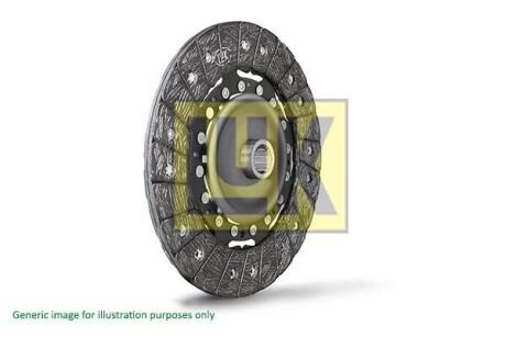Диск зчеплення Mazda B-Serie/MPV 2.5D 96-06 (d=250mm) LuK 325 0200 10 (фото 1)
