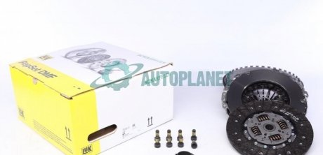 Демпфер + комплект зчеплення Ford Transit 2.4DI/TDE, 02-06, 55/66/85/88/92kw LuK 600 0023 00