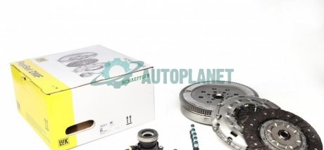 Демпфер + комплект зчеплення Opel Astra H/Vectra C 1.9 CDTI 04- LuK 600 0158 00 (фото 1)