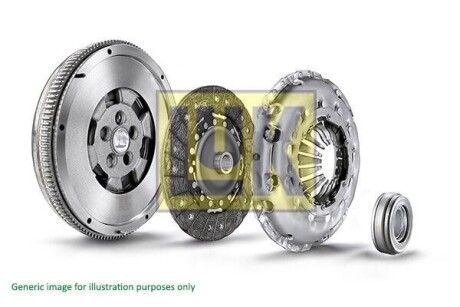 Демпфер + комплект зчеплення Mazda 3/CX-7 2.3/2.5 D 06-14 LuK 600 0236 00
