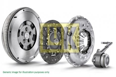 Демпфер + комплект зчеплення Ford Focus 2.0 04-11/Volvo C30/S40/V50 1.8/2.0 04-12 LuK 600 0310 00