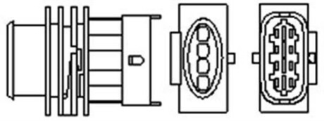 Фото датчик кисню MAGNETI MARELLI 466016355017 Датчик кисню MAGNETI MARELLI 466016355017