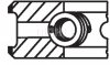 Кільця поршньові MB OM364/366 -98 (98мм/+0,5) (2,5-2,5-4) MAHLE / KNECHT 002 80 N1 (фото 3)