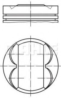 Поршень MAHLE / KNECHT 011 PI 00105 000