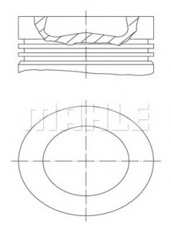 Поршень MAHLE / KNECHT 028 PI 00100 000