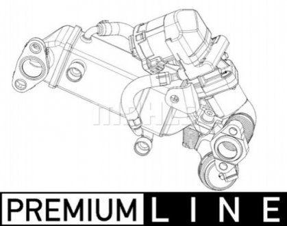 Рециркуляция отработок. газов MAHLE / KNECHT CE 10 000P