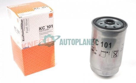 Фильтр топливный Hyundai Accent 1.5CRDI 02-06/Santa Fe 2.0/2.2CRDI 03.06-08.06 MAHLE / KNECHT KC101