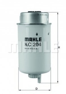 Фильтр топливный Mahle MAHLE / KNECHT KC204