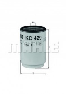 Фильтр топлива MAHLE / KNECHT KC 429D (фото 1)