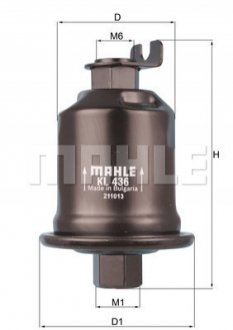 Фильтр топливный Mahle MAHLE / KNECHT KL 436