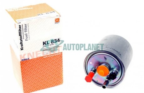 Фильтр топливный Renault Kangoo 1.5DCI 08- (с датчиком) MAHLE / KNECHT KL834