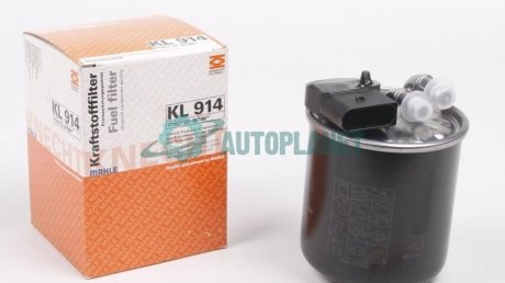 Фильтр топливный MB Sprinter 906 2.2CDI OM651 (с датчиком) MAHLE / KNECHT KL 914