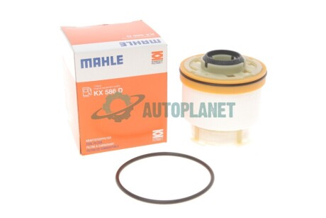 Фильтр топливный MITSUBISHI L200 2.4 DI-D 15- (KNECHT-MAHLE) MAHLE / KNECHT KX 586D