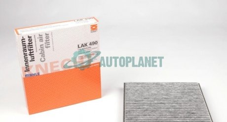 Фильтр салона Toyota/Lexus 00- (угольный) MAHLE / KNECHT LAK 490