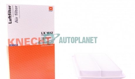 Фильтр воздушный Lexus RX 3.0/3.5 03-08/ Toyota Camry 2.0-3.0 01-06 (44x316x193 mm) MAHLE / KNECHT LX1612 (фото 1)