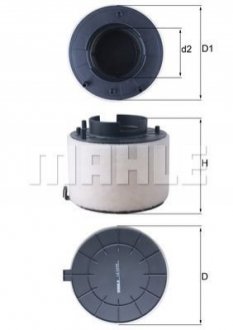 Фильтр воздушный Mahle AUDI A4/A5/Q5 ''2.0TDI''08-17 MAHLE / KNECHT LX4249