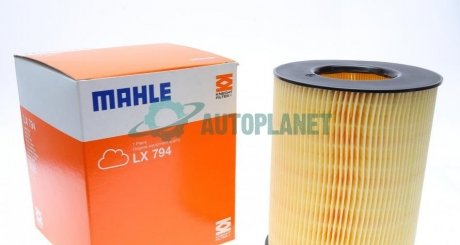 Фильтр воздушный MB (W168) (бензин) MAHLE / KNECHT LX 794 (фото 1)