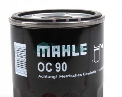 Фільтр масляний Combo (бензин) >01/Aveo/Lanos/Lacetti/OPEL MAHLE / KNECHT OC 90 OF