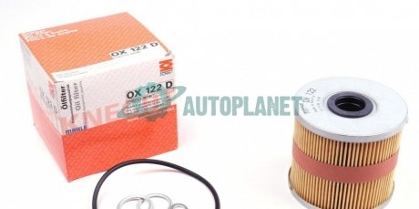 Фильтр масляный Audi A8 3.7-4.2i 94-98 MAHLE / KNECHT OX 122D (фото 1)
