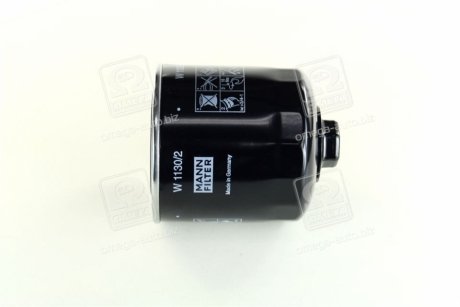 Фільтр масляний AUDI 100, A6 2.5 TDI 91-97 (вир-во) MANN W 1130/2 (фото 1)