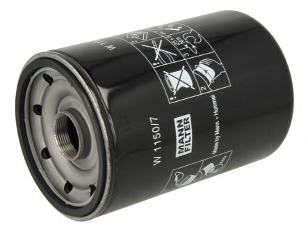 Фільтр масляний MANN W 1150/7