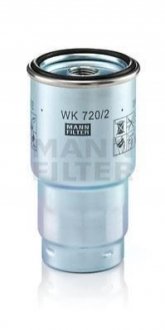 Топливный фильтр MANN WK 720/2 X (фото 1)