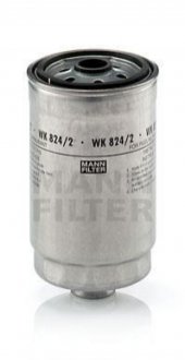 Фільтр паливний Hyundai Accent 1.5CRDI 02-06/Santa Fe 2.0/2.2CRDI 03.06-08.06 MANN WK 824/2 (фото 1)