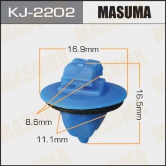 КЛІПСА/КРІПЛ. MASUMA KJ-2202