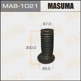 Пильовик амортизатора (MAB-1021) MASUMA MAB1021