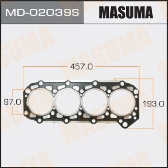 Ущільнювач ГБЦ (MD-02039S) MASUMA MD02039S