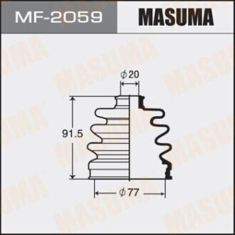 Пильник шруса наружного Nissan Primera (-01) MASUMA MF2059