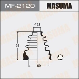 Пильовик ШРУСу внутрішнього Toyota Corolla (00-06), RAV 4 (00-05) MASUMA MF2120