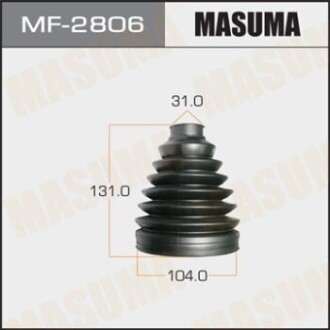 Пильовик ШРУСа внутрішній(пластик)+спецхомут Toyota FJ Cruiser (06-09), Land Cruiser Prado (02-) MASUMA MF2806