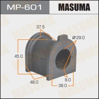 Втулка стабілізатора переднього Toyota FJ Cruiser (06-09), Land Cruiser Prado (02-09) (Кратно 2 шт) MASUMA MP601