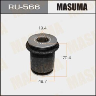 Сайлентблок переднего нижнего рычага передний Toyota FJ Cruiser (06-09), Land Cruiser Prado (02-09) MASUMA RU566