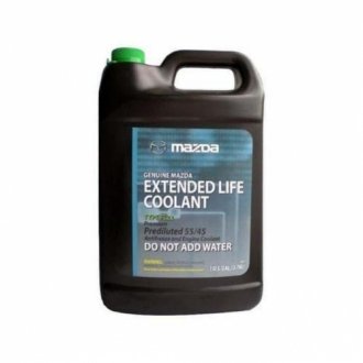 Антифриз зеленый готовый Extended Life Coolant Type fl22 -40c, 3,78л MAZDA 000077508F20