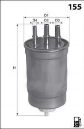 Фільтр палива (аналогWF8455/KL781) MECAFILTER ELG5393 (фото 1)